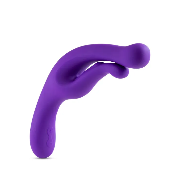 Vibrators Blush Wellness By Blush G Wave Purple GSpot Clitoris UltraSilk Vibrator Made with Puria Silicone