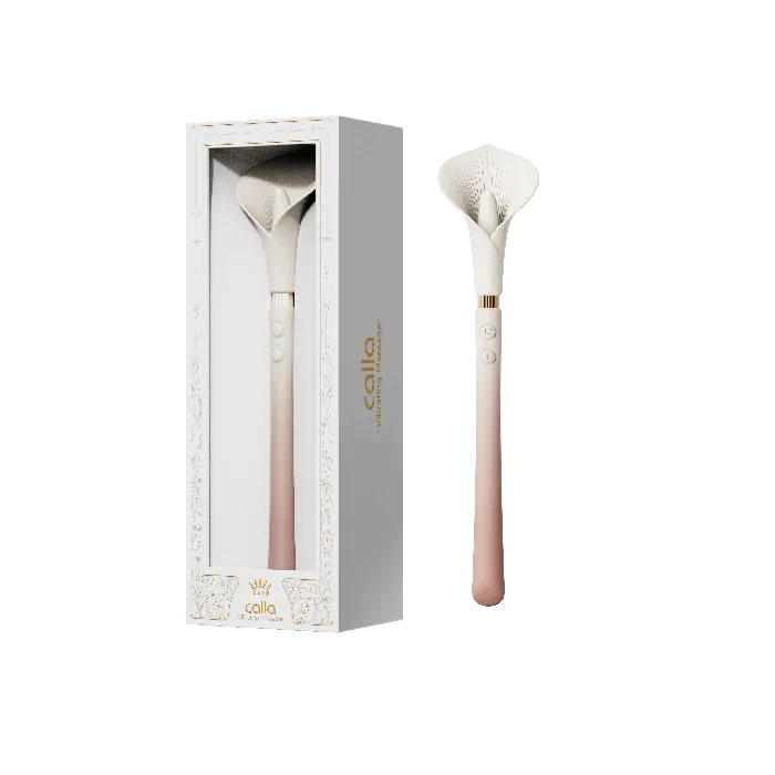 Vibrators ZALO ZALO Calla DualHead Vibrating Wand Blossom Pink