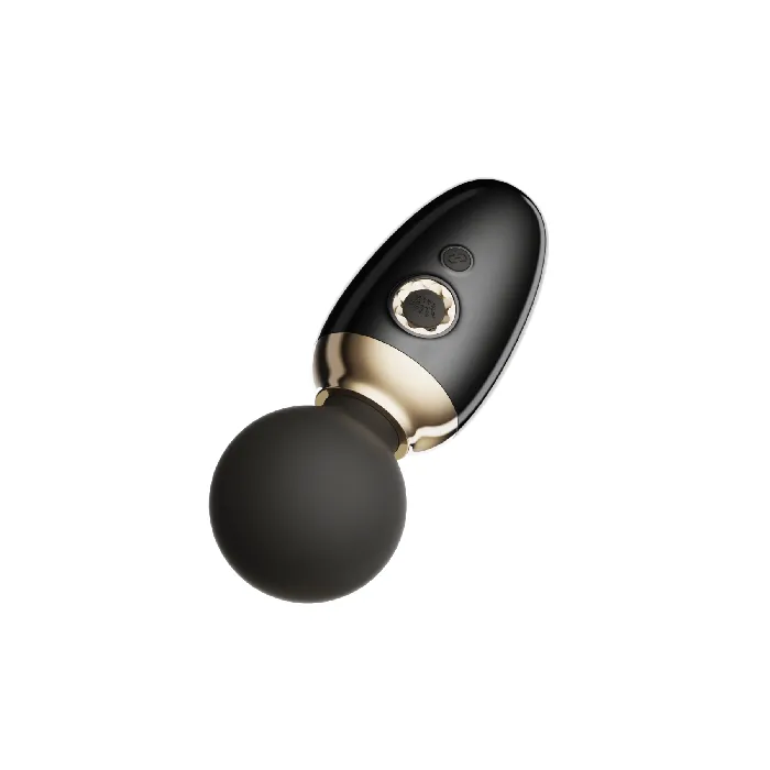 ZALOs AVA AppControlled Smart Wand Massager Black with DirectPower 20 Heating Function ZALO Vibrators